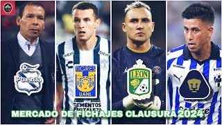 Mercado de FICHAJES LIGA MX Clausura 2024  ¡Se Calienta el Mercado con estos Traspasos [upl. by Eelano]