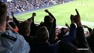 JUNINHO BACUNA SONG Blues fans celebrate at West Brom [upl. by Adin]