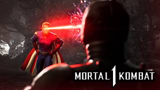 Homelander Kills Black Noir Again💀 The Boys In Mortal Kombat 1 [upl. by Rockey]