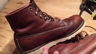 DIY Work Boot Resole Part IV Wolverine Boots [upl. by Nigrom354]