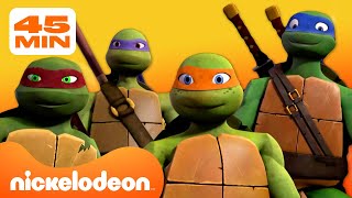 TMNT  Les Tortues Ninja en nonstop pendant 50 minutes daffilée  💥  Nickelodeon France [upl. by Atled]