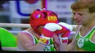 Scotty Bulldog Olson vs Wayne Pocket Rocket McCullough 1988 Olympic Games Seoul South Korea [upl. by Hares564]