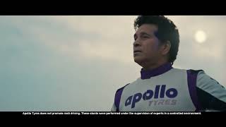 Apollo Tyres x 10Dulkar  Built for Legendary Performance [upl. by Rehpotsrik]