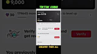 How To Recharhe Cheap TikTok Coins  TikTok Coins Fake TikTok Coins tiktokvideo [upl. by Rosita]