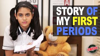 STORY OF MY FIRST PERIODS  Short Film  Be Safe [upl. by Yecam775]