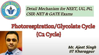 Photorespiration II Glycolate Cycle II C2 Cycle II Photorespiration Mechanism in Plant [upl. by Ornstead96]