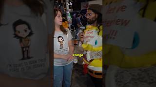 cringe or emergency cosplay anime comiccon cringe interview [upl. by Assi]