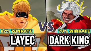 KOF XV ▰ Layec RyoYamazakiOChris vs Dark King Duo LonRugalOYashiro [upl. by Block]