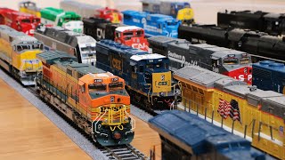 All HO Scale Model Trains Collection [upl. by Linson]