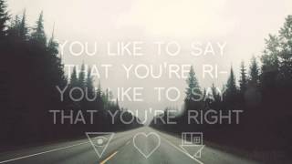 The Neighbourhood  icanteven ft French Montana Lyrics video [upl. by Vitale822]