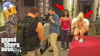 GTA 5  What Happens if Soldiers KILL MICHAELS FAMILY [upl. by Akenna149]