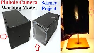 pinhole camera working model for school science exhibition  diy  DIY pandit [upl. by Van171]