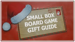 Small Box Board Game Gift Guide [upl. by Gninnahc]