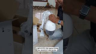 2MP IP NETWORK PTZ CAMERA 25X Optical ZOOM DAHUA Cctv camera 360 UNBOXING [upl. by Bolger]