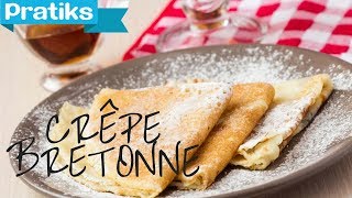 Recette dessert  La crêpe bretonne [upl. by Fifine215]