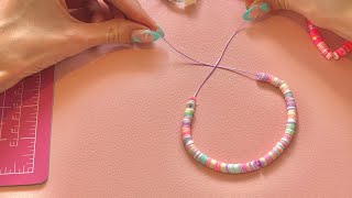 How to tie a bracelet SUPER EASY AND SECURE KNOT [upl. by Row]