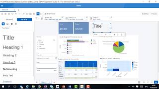 Lumira 20 Discovery Tutorial [upl. by Ssor618]