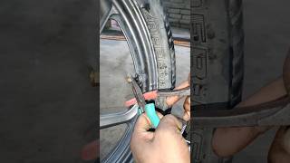 How To Install Tubeless Valve in Rims shortsvideo youtubeshorts [upl. by Nej489]