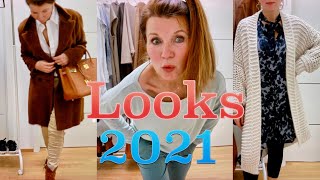 Kleiderschrank Shoppen⎮Casual Outfits LOOKBOOK Spring 2021 ⎮ Modenschau  StylingIdeen Kirsty Coco [upl. by Yauqaj]