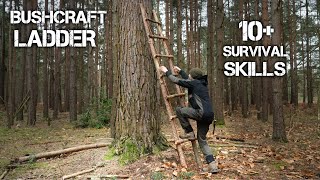 Bushcraft 10 Cool Things You Can Make in the Woods [upl. by Alleinnad729]