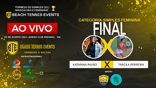 FINAL CAT SIMPLES FEMININA  KATARINA PAVÃO X TARCILA FERREIRA [upl. by Waly]