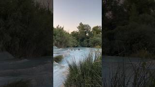 Saturnia hot springs italytravel travelfamily saturnia hotspring italia [upl. by Dannie202]