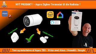 Aqara Zigbee Termostat  SPRITNYT Produkt fra Aqara [upl. by Nitsruk]