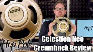 Celestion Neo Creamback Review  60W Vintage tone  light as a feather [upl. by Zoldi859]