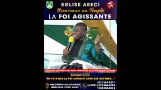 Eglise Aeeci Attécoubé 3 Temple la Foi Agissante  jesus jesuschrist aeeci eglise abidjan [upl. by Johnath]