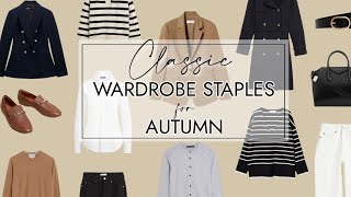 Autumn Capsule Wardrobe 10 Pieces for the Perfect Capsule [upl. by Atima]