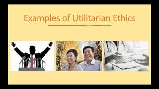 Video lecture  Consequentialist vs Principle Ethics [upl. by Ellesij]