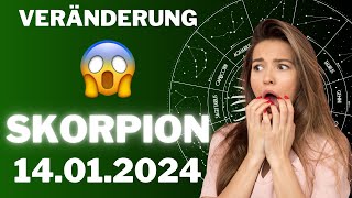 SKORPION ♏️🥹 Große VERÄNDERUNG im Leben 😱 Horoskop  14Januar 2024 skorpion tarot [upl. by Churchill947]