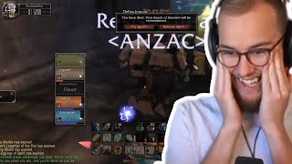 They died in STOCKADES as lvl 38  Guzu reacts to HC deaths [upl. by Azarcon578]