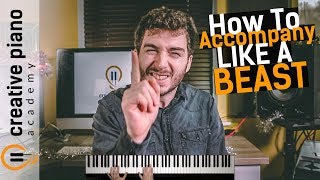 Piano Accompaniment  The SECRET To Sounding Like A Pro Thinking Out Loud [upl. by Ayit]