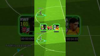 Saka vs Valverde ⚽💨 Speed Challenge efootball efootball2025 [upl. by Gretna826]