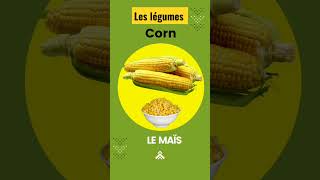 corn in French  le mais les légumes french shorts trending ytshorts [upl. by Etnahsa]