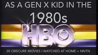 20 Obscure 1980s Movies on HBO  Not Necessarily The News [upl. by Annahavas100]