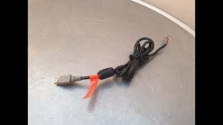 【판매중】 DiN 4Pin DC POWER Cord Plug숫 4선식 DC전원선 POWER CABLE 원형 4핀 DC 파워코드 [upl. by Adalie]