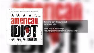 American Idiot  Favorite Son Instrumental [upl. by Chilt]