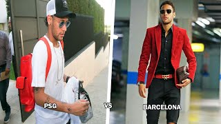 Neymar Jr  PSG Swag Clothing Vs Barcelona Swag Clothing HD [upl. by Daisie270]