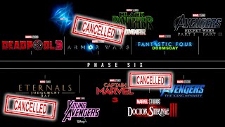 BREAKING Marvel Studios CANCELS 3 Main MCU Movies W NEW PLAN In Action [upl. by Aikrahs]