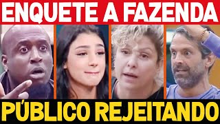 Veja QUEM SAI da Fazenda Enquete UOL VOTALHADA  A FAZENDA 14 AO VIVO [upl. by Aihtniroc]