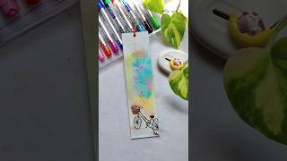 Easy Bookmark🔖🥰Day2Doms brush penytshorts shorts art bookmark trending domsbrushpen [upl. by Nerot]