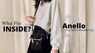 What Fits Inside my Anello Bag aesthetic bag [upl. by Rox]