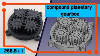 compound planetary gearbox theory and testing [upl. by Nitas]