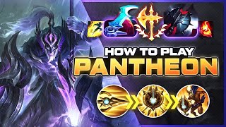 HOW TO PLAY PANTHEON SEASON 14  Build amp Runes  Season 14 Pantheon guide  League of Legends [upl. by Wyne]