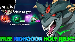 FREE Nidhoggr HOLY RELIC Which should YOU pick come and find out  7DS Grand Cross [upl. by Chabot]