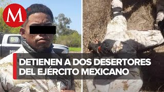 Dos desertores del Ejército desatan balacera en Sonora [upl. by Naitsabas]