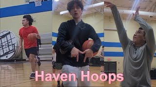 Haven Hoops hoop session subscribe 농구 korean atlanta diversity basketball church johnscreek [upl. by Rostand626]