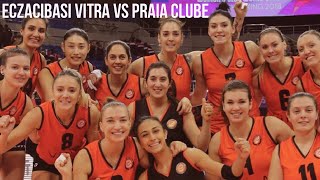 07122018 Eczacibasi Vitra VS Praia Clube FIVBWomensClub2018 [upl. by Nassah]